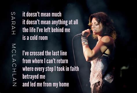 sarah mclachlan lyrics